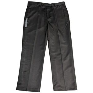 TOMMY HILFIGER Men 40X30 TOMMY TRAVELER Black Dress Pants NEW